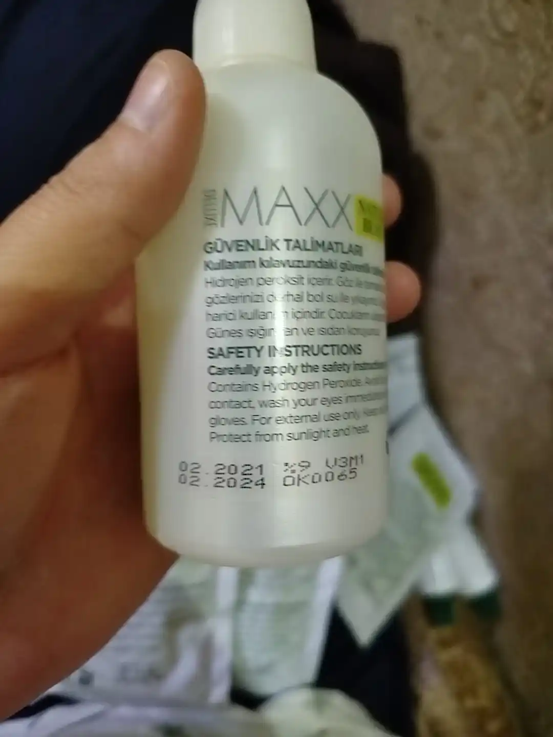 Крем-краска для волос без аммиака MAXX Deluxe Natural Beauty, безаммиачная краска