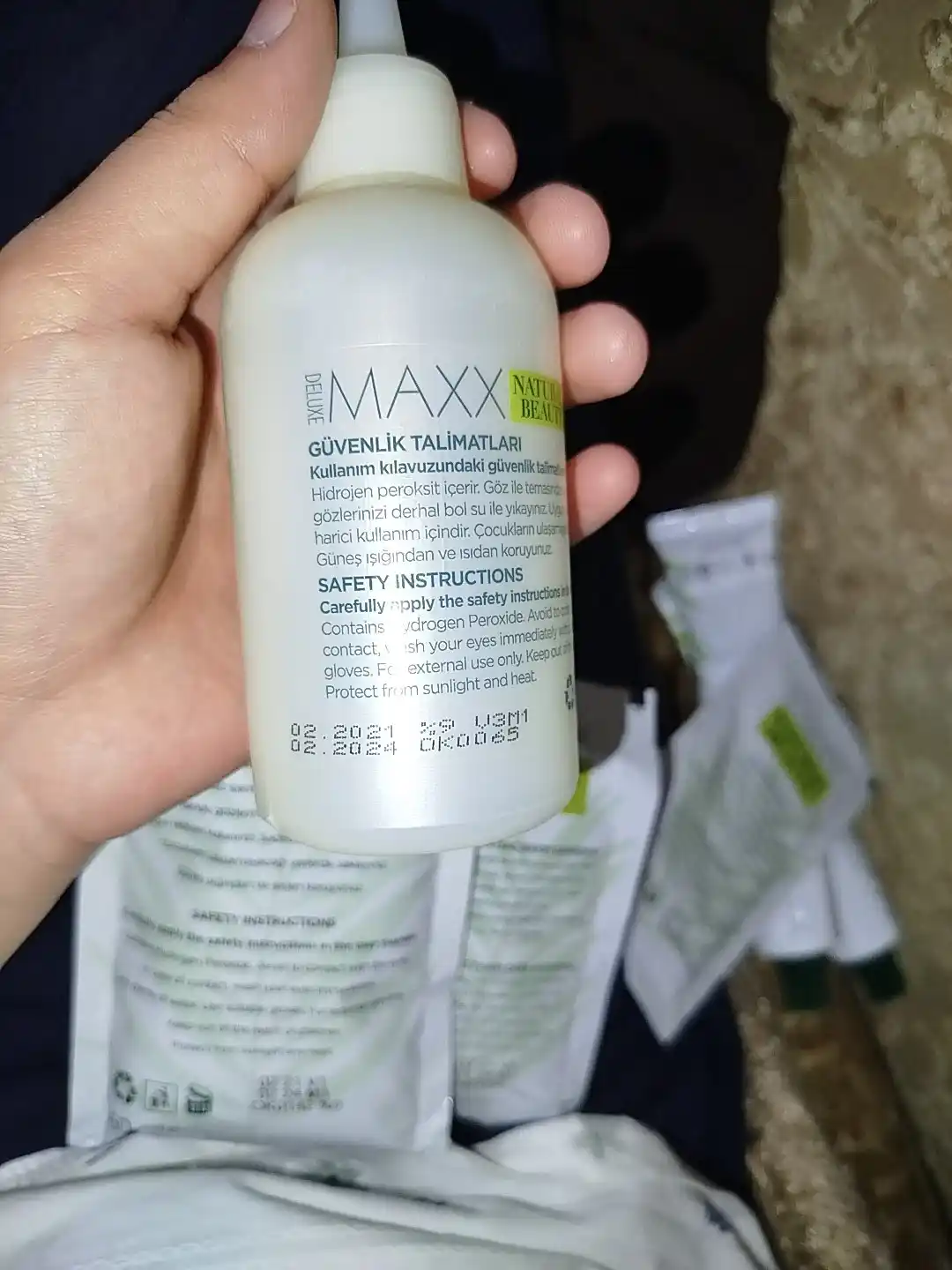 Крем-краска для волос без аммиака MAXX Deluxe Natural Beauty, безаммиачная краска