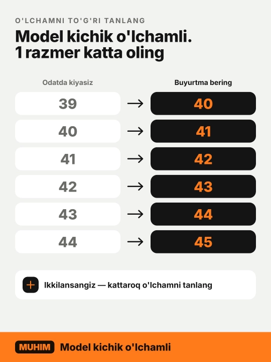 Erkaklar krossovkasi Tods bog'ichsiz, yengil, slip-on, 40-45 (1 razmer katta oling)