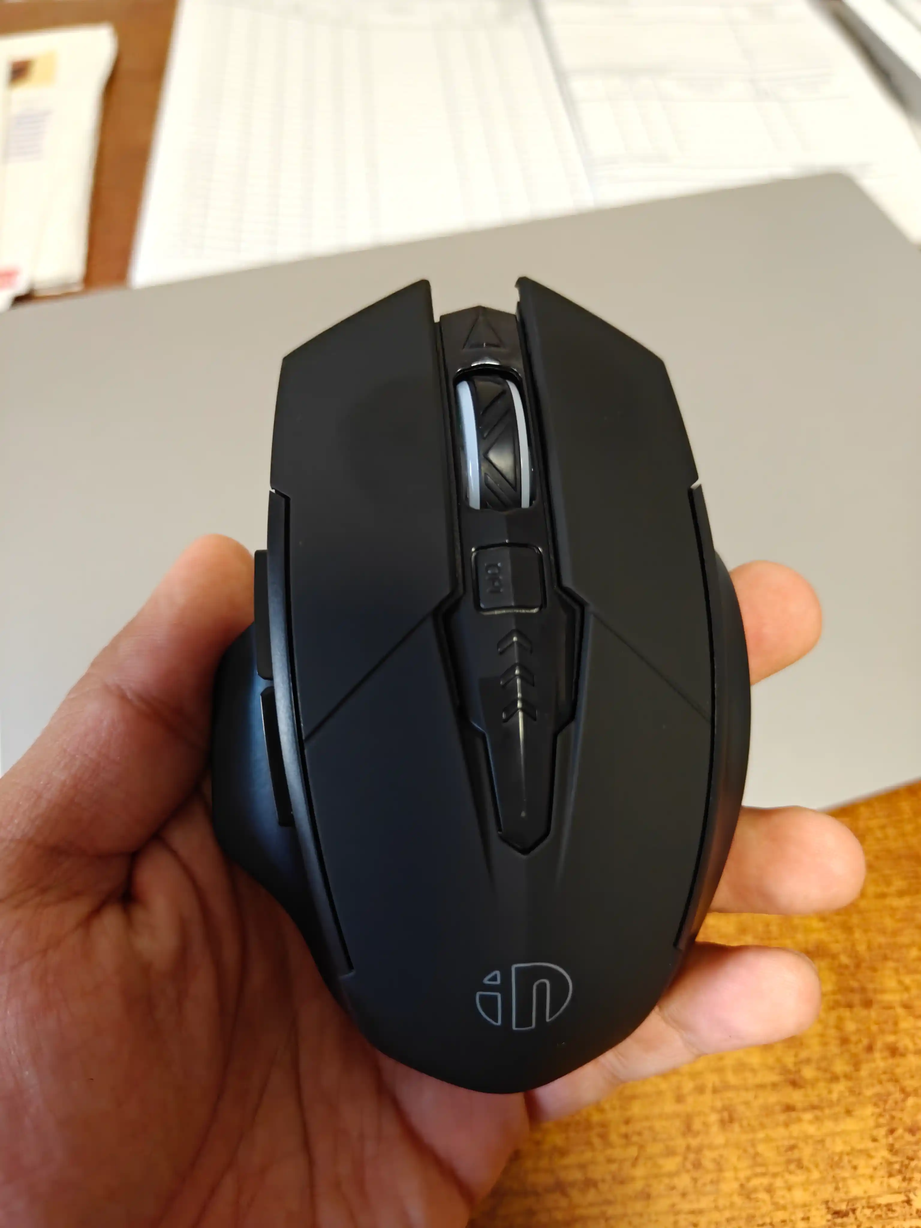 Simsiz INPHIC A1 sichqoncha, batareyali Bluetooth o‘yin sichqonchasi, 1600 DPI