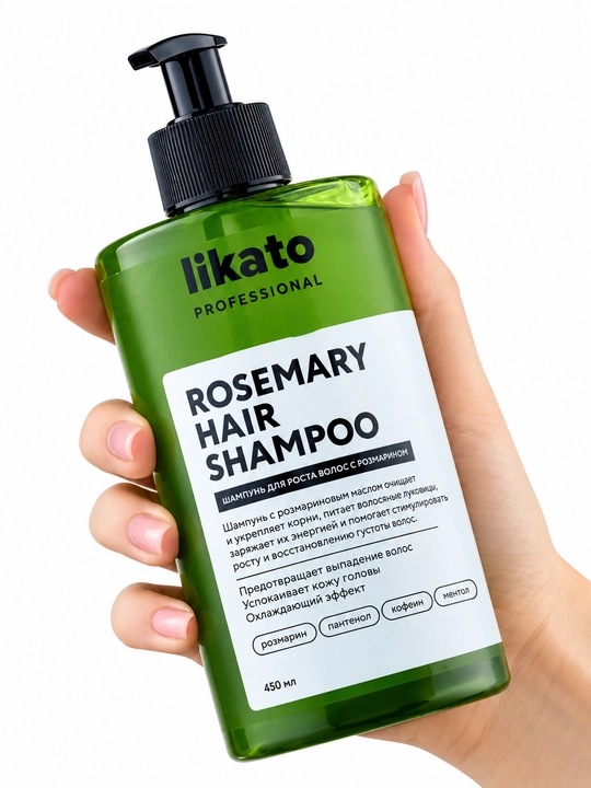 Шампунь для волос LIKATO PROFESSIONAL с розмарином для роста волос
