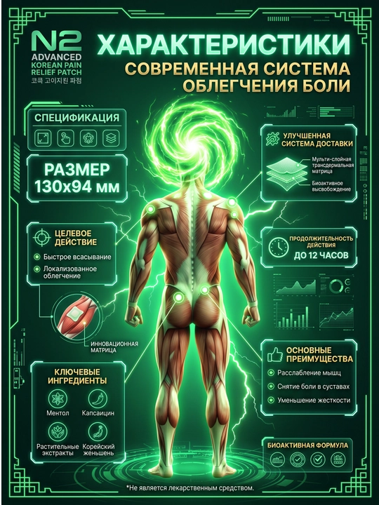 MSM Power Cactus Glu Koreya plastiri — bo'g'imlar va mushaklaringiz uchun kuchli himoya
