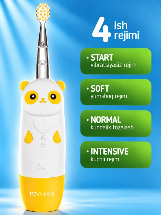 Elektr tish cho'tkasi Reviline RL 025 Baby, ovozli