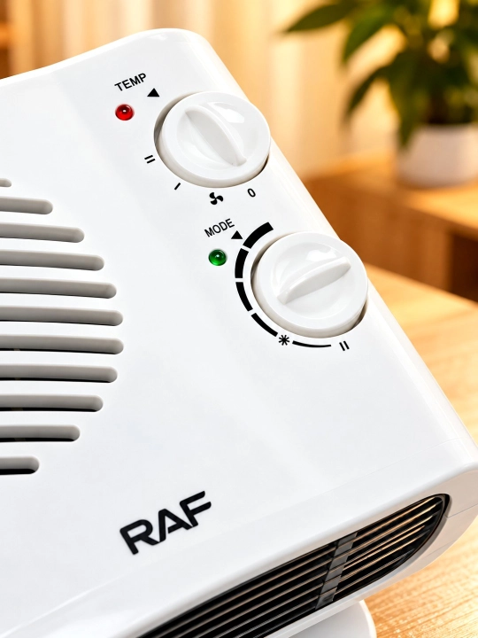 Elektr isitgich, ventilyatorli RAF 2000 Vt,  stol va polga o‘rnatish, uy, ofis obogrevatil