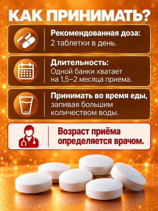 Solyvia Хром пиколинат 150 мкг — 100 таблеток, для контроля уровня глюкозы