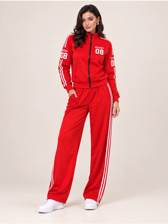 Женский костюм на осень, спортивный   - 