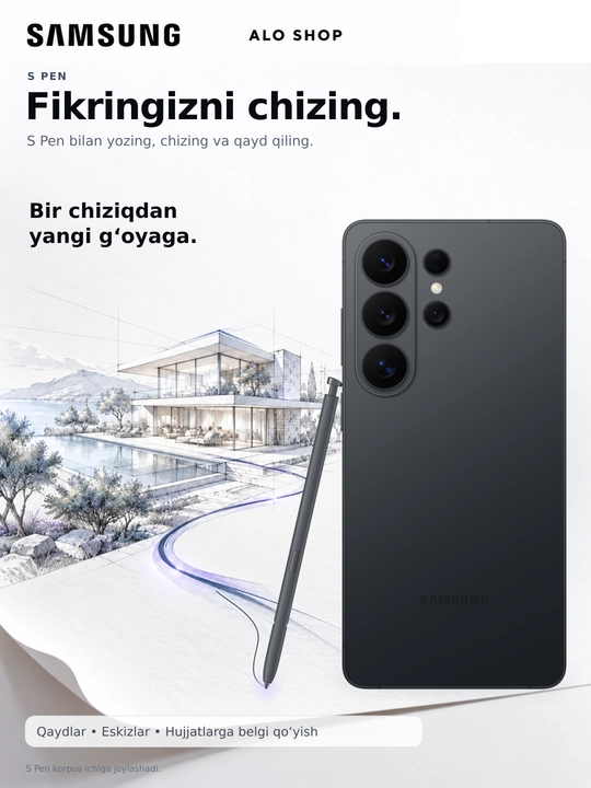 Smartfon Samsung Galaxy S26 Ultra 6,9" QHD+ AMOLED 120Hz 200MP 5000mAh 5G Snapdragon Elite