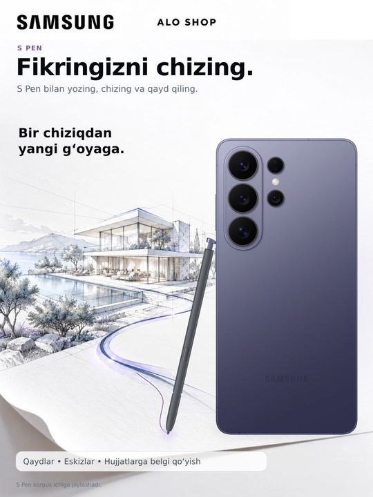 Smartfon Samsung Galaxy S26 Ultra 6,9" QHD+ AMOLED 120Hz 200MP 5000mAh 5G Snapdragon Elite