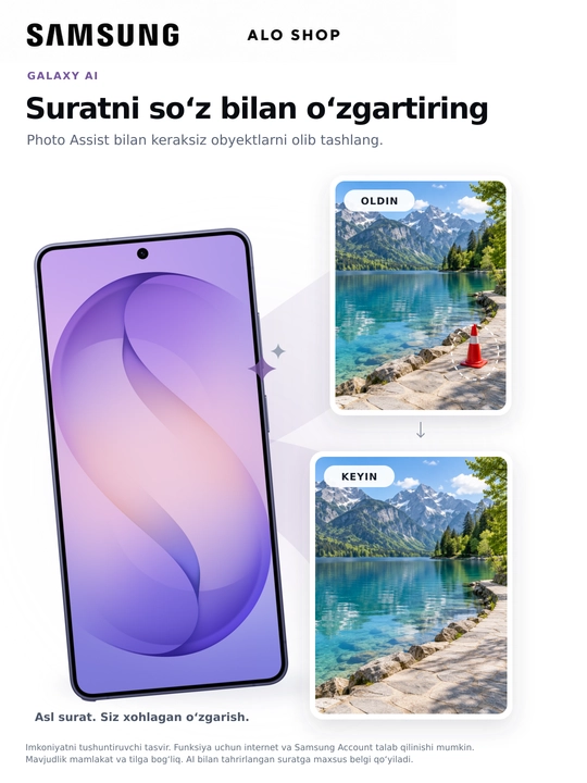 Smartfon Samsung Galaxy S26 Ultra 6,9" QHD+ AMOLED 120Hz 200MP 5000mAh 5G Snapdragon Elite