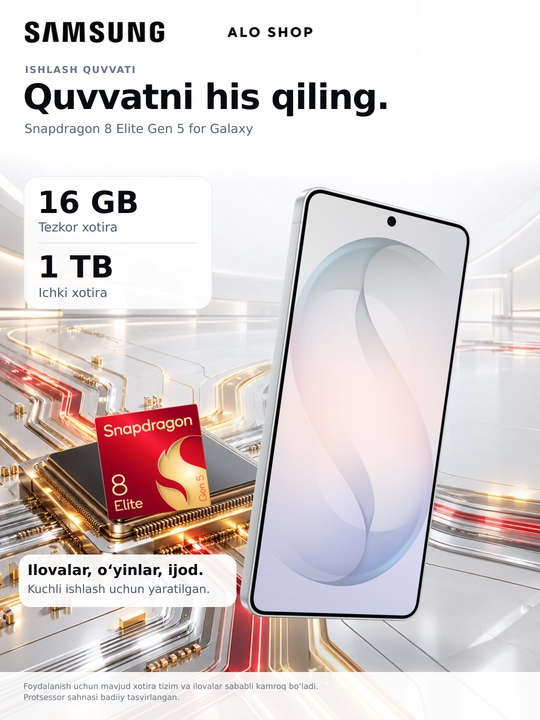 Smartfon Samsung Galaxy S26 Ultra 6,9" QHD+ AMOLED 120Hz 200MP 5000mAh 5G Snapdragon Elite