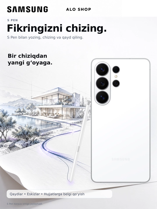Smartfon Samsung Galaxy S26 Ultra 6,9" QHD+ AMOLED 120Hz 200MP 5000mAh 5G Snapdragon Elite