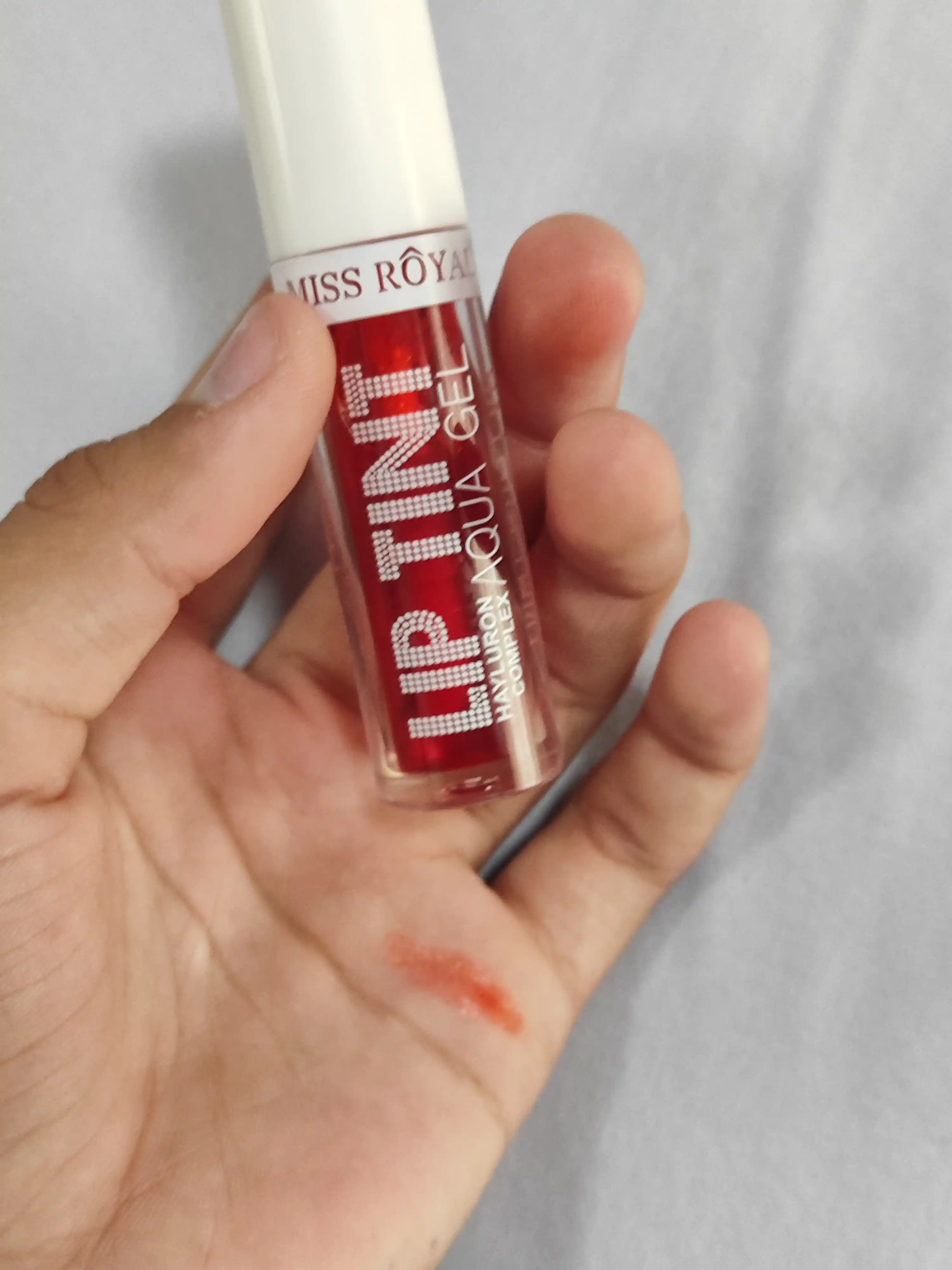 Lab uchun bo‘yoq, rang beruvchi gel-tint Lip Tint Aqua Gel
