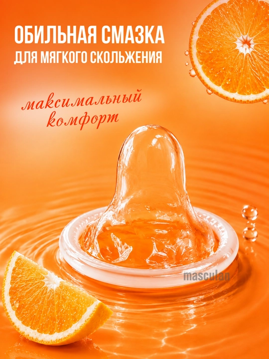 Safex №3 xushbo‘y prezervativlari Qulupnay, Fruit Mix, Apelsin