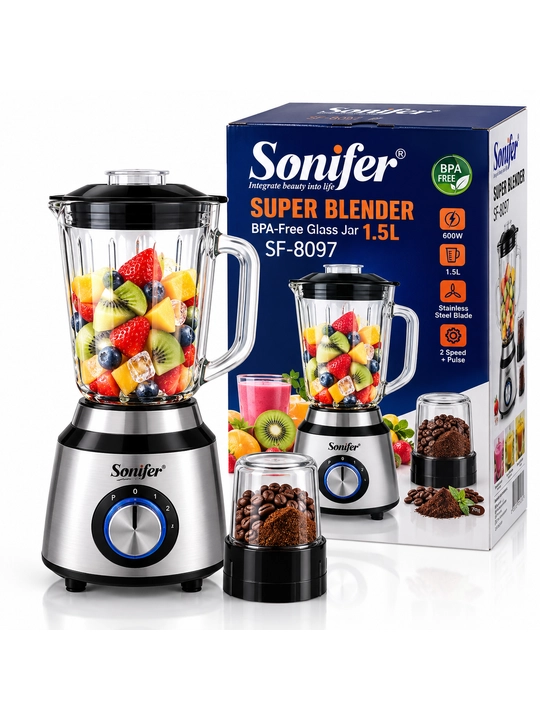 Супер блендер Sonifer SF-8097, 2 в 1