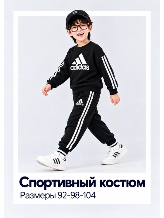 Детский спортивный костюм для мальчика, кофта и штаны, для дома и прогулок, 98–110