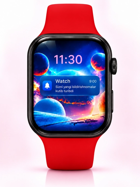 Смарт-часы Smart Watch 8 Big T800 Pro Max, для Android и iPhone, беспроводная зарядка