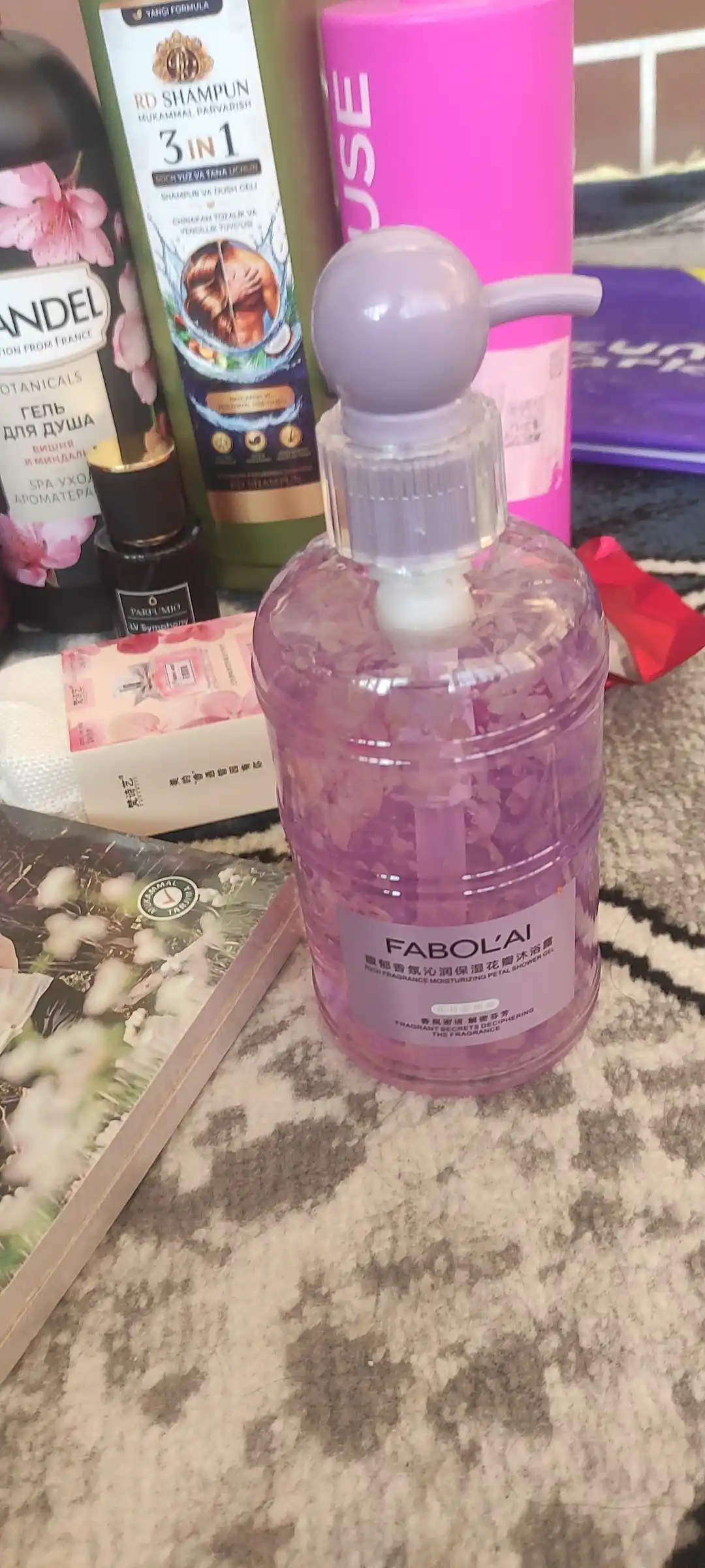 FABOL’AI xushbo‘y dush geli, kundalik foydalanish uchun, 500 ml