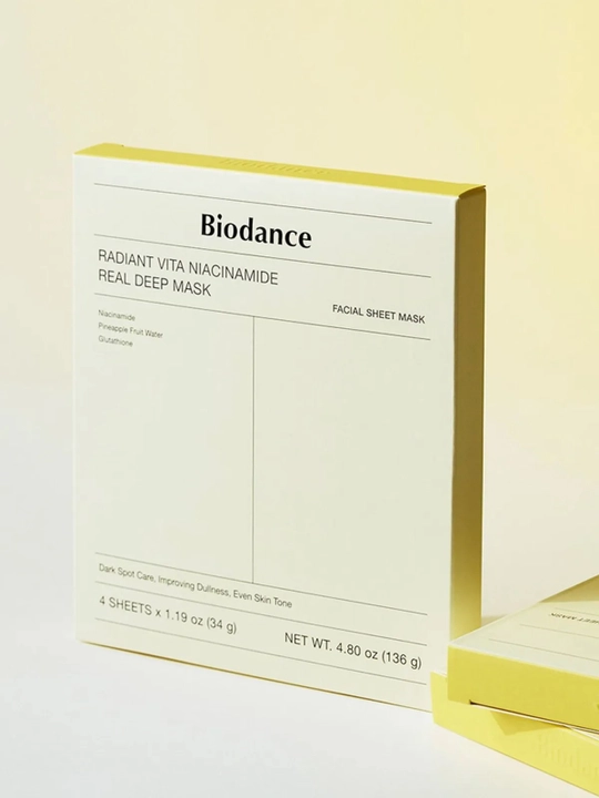 BIODANCE Маска для лица Radiant Vita Niacinamide 34г УЗ