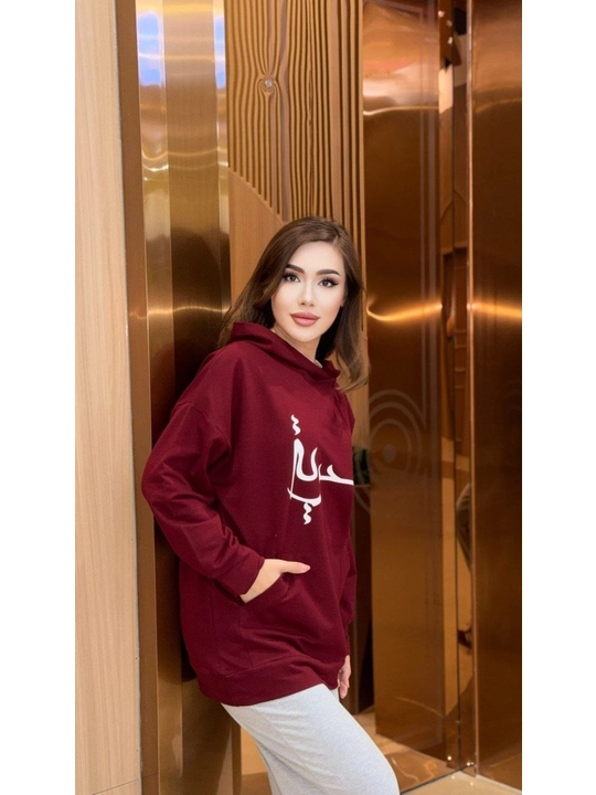 Ayollar uchun sport dvoykasi kapyushonli hudi va shim oversize uslub 46–52 gach standart