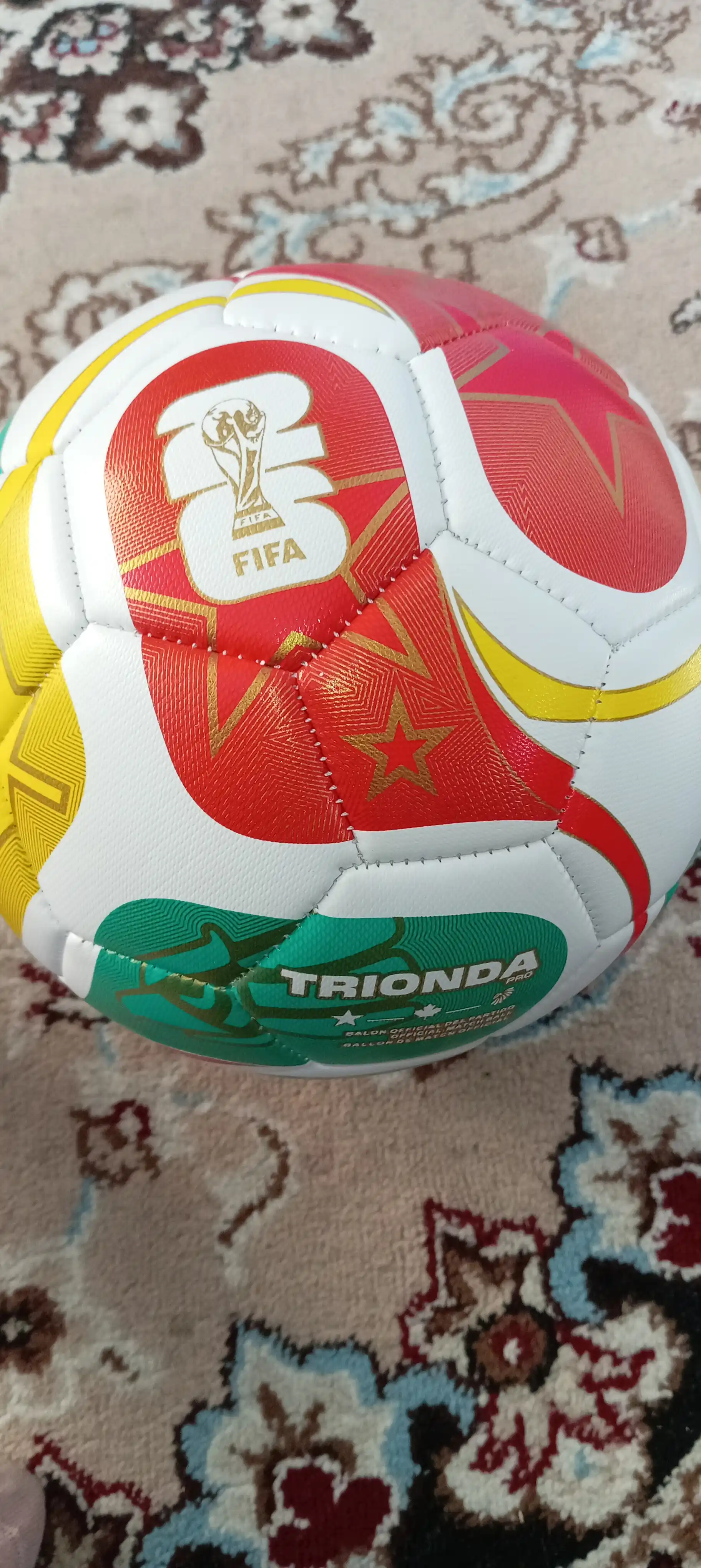 Futbol to‘pi World Cup 2026 TRIONDA, mashg‘ulot va o‘yin uchun, 5 o‘lcham