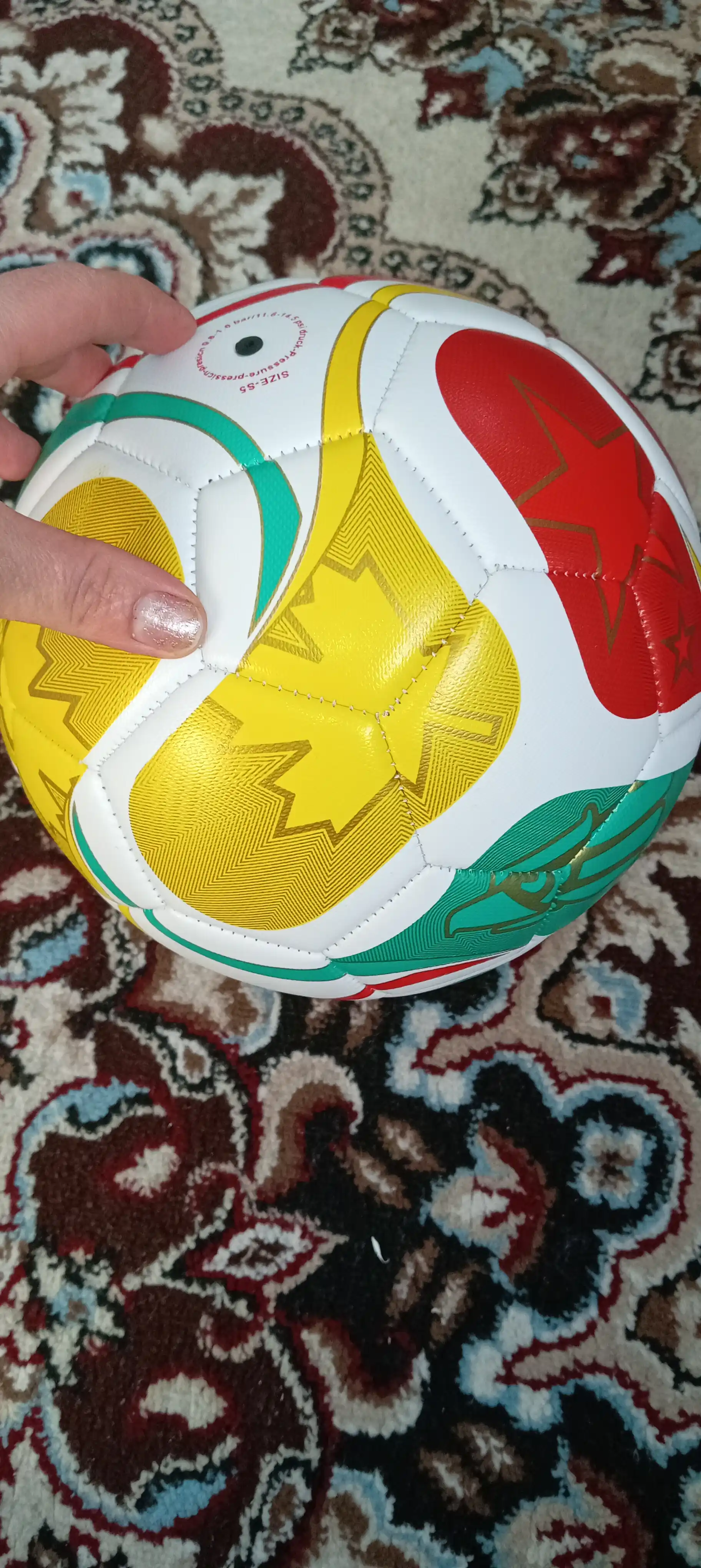 Futbol to‘pi World Cup 2026 TRIONDA, mashg‘ulot va o‘yin uchun, 5 o‘lcham