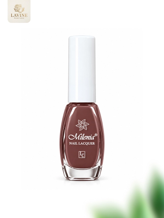 Лак для ногтей Milenia Nail Lacquer, глянцевый и стойкий блеск