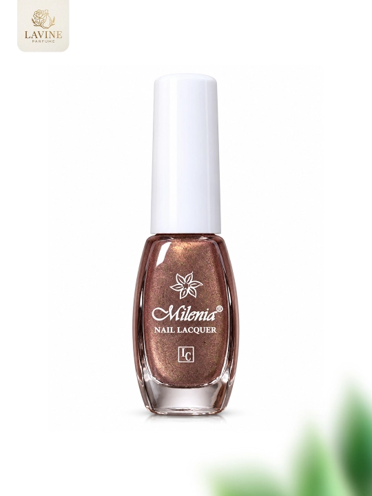 Лак для ногтей Milenia Nail Lacquer, глянцевый и стойкий блеск