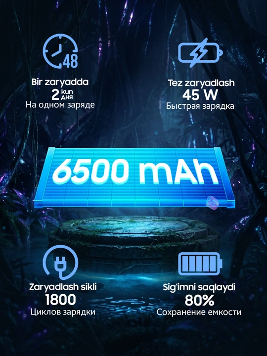 Tecno Camon 50 va 50 Pro kamerali smartfoni, 8/256 GB, AMOLED 144 Hz