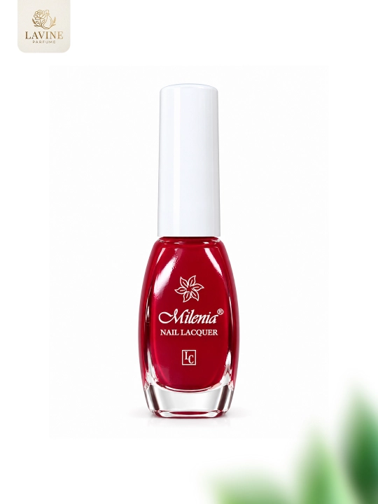 Лак для ногтей Milenia Nail Lacquer, глянцевый и стойкий блеск