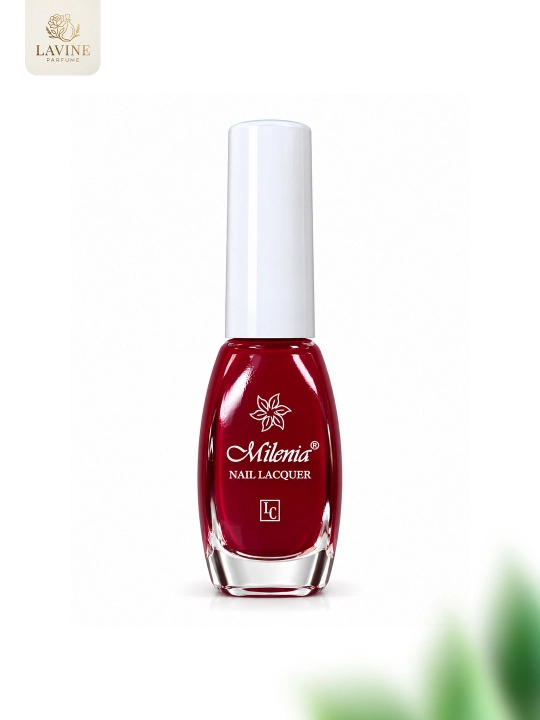 Лак для ногтей Milenia Nail Lacquer, глянцевый и стойкий блеск
