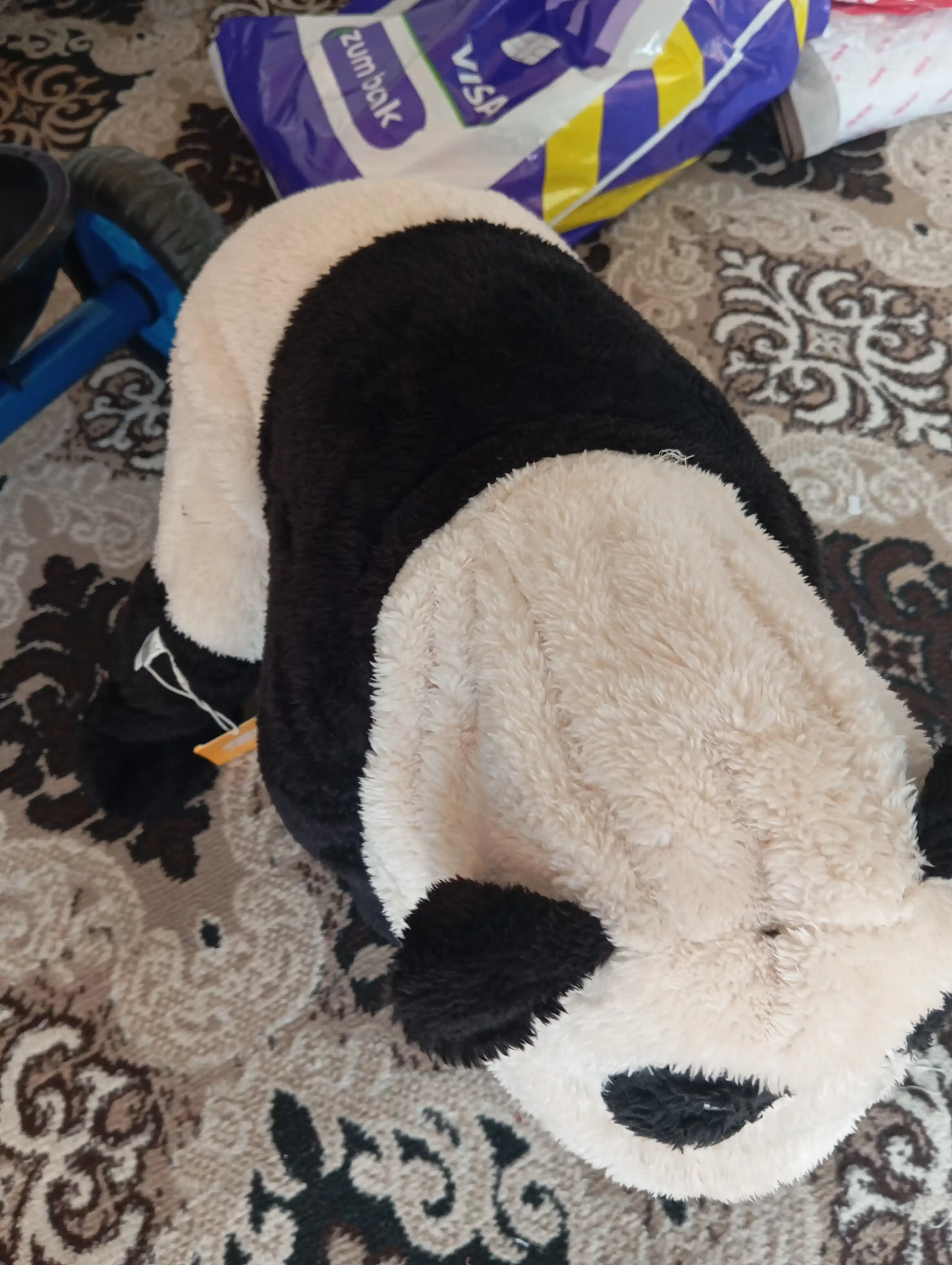 Bolalar uy kombinezoni, panda, quyon, ayiqcha, qish-bahor, yumshoq va iliq