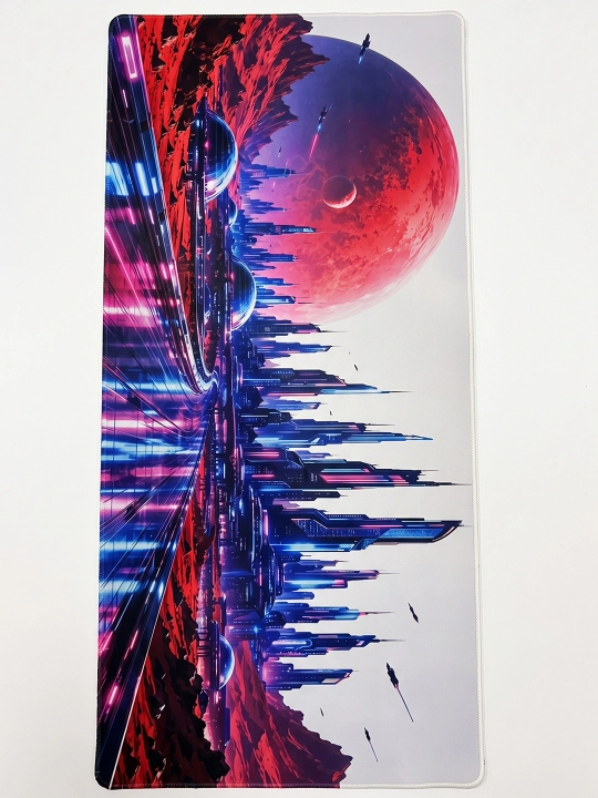 Большой игровой коврик для мыши и клавиатуры TEKNOLOG, 80x30 и 90x40 см
