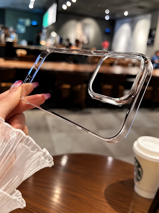IPhone uchun shaffof chexol, tiniq silikon g‘ilof, telefon himoyasi