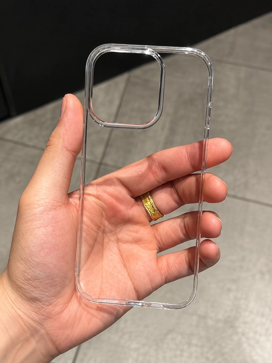 IPhone uchun shaffof chexol, tiniq silikon g‘ilof, telefon himoyasi