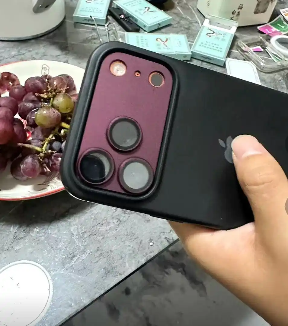 IPhone 17 Pro / Pro Max kamerasi uchun himoya oynasi