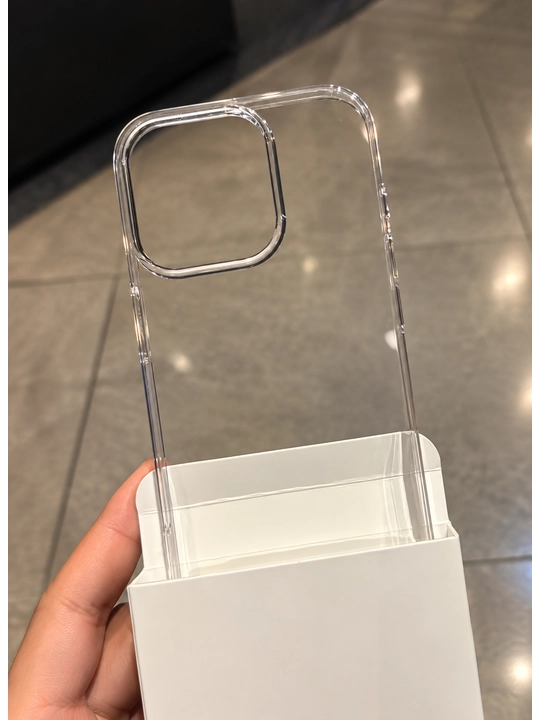 IPhone uchun shaffof chexol, tiniq silikon g‘ilof, telefon himoyasi