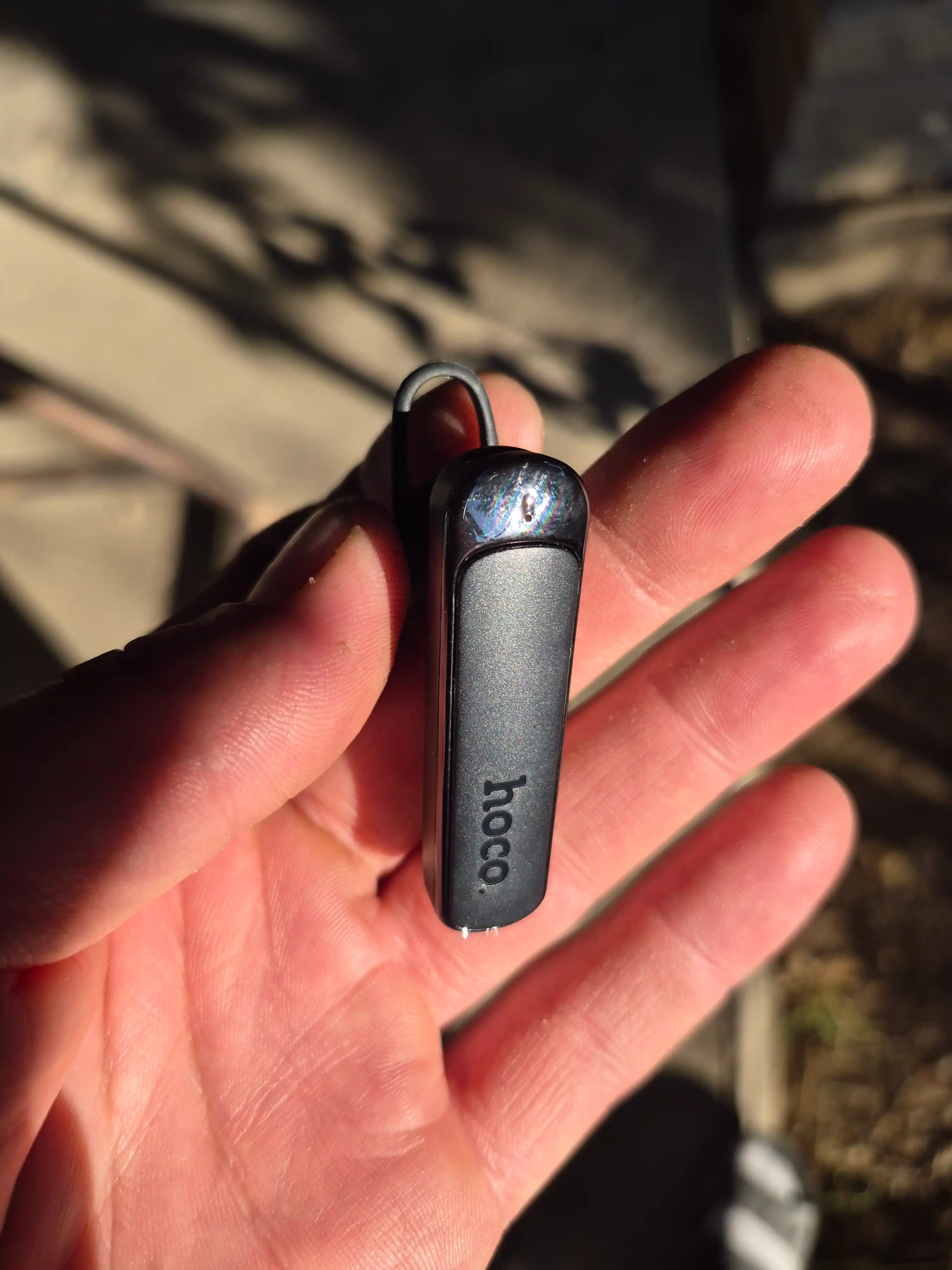 Bluetooth гарнитура Hoco E201 Exceed моно наушник с микрофоном ENC для водителей