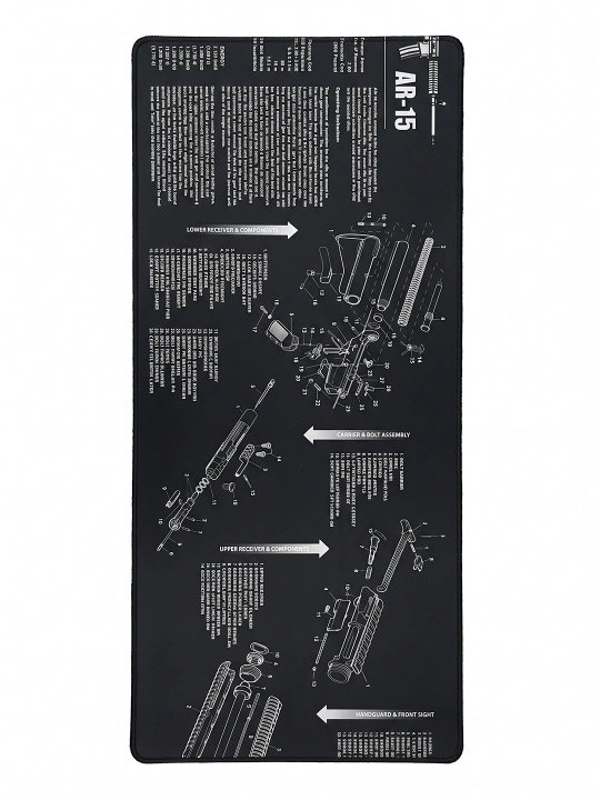 Большой игровой коврик для мыши и клавиатуры TEKNOLOG, 80x30 и 90x40 см