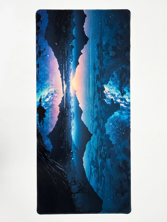 Большой игровой коврик для мыши и клавиатуры TEKNOLOG, 80x30 и 90x40 см