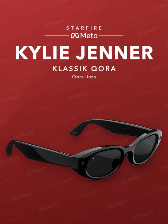 Трендовые современные умные очки от Kylie Meta, 3в1: очки, наушники и камера для девушек