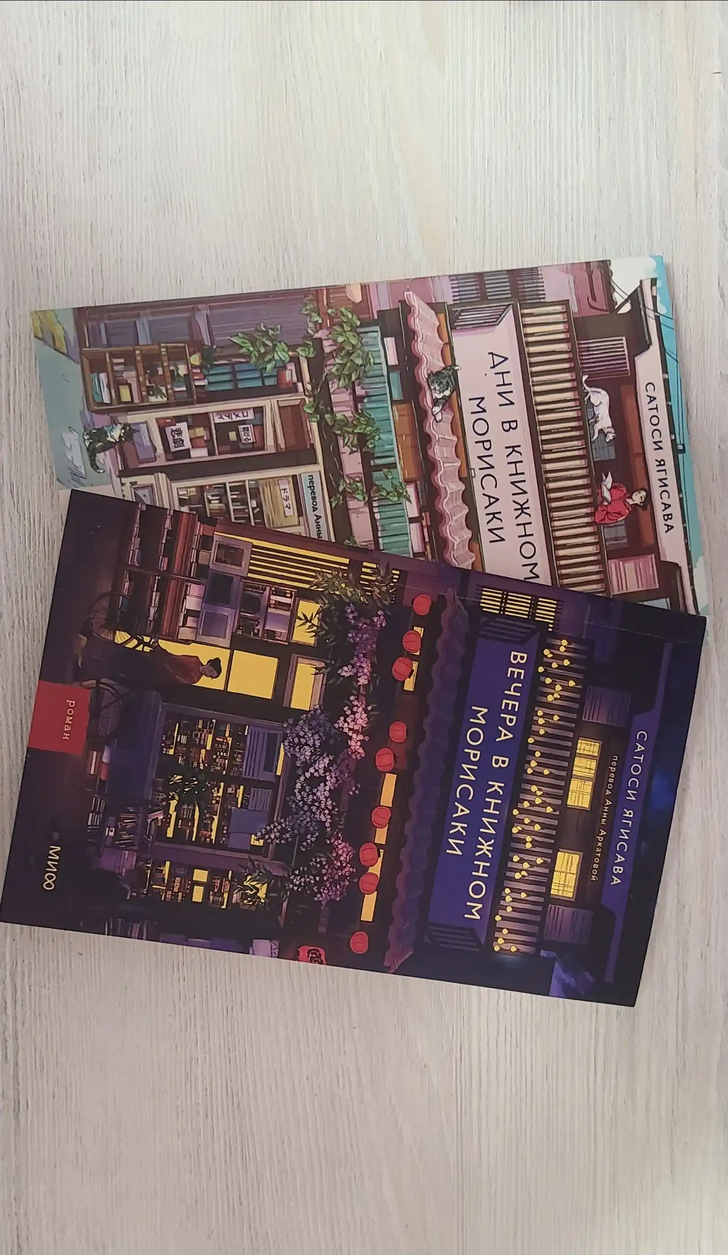 Дни в книжном магазине Морисаки, Вечера в книжном магазине Морисаки Сатоси Ягисава