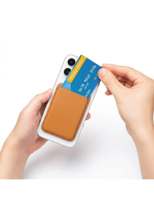 Magnitli kartxolder — Iphone va Android uchun MagSafe karta ushlagich