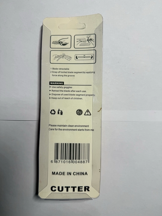 ENDURA qurilish pichog‘i, 18 mm, kuchaytirilgan surilma tig‘li, avtomatik mahkamlash imkoniyatiga ega
