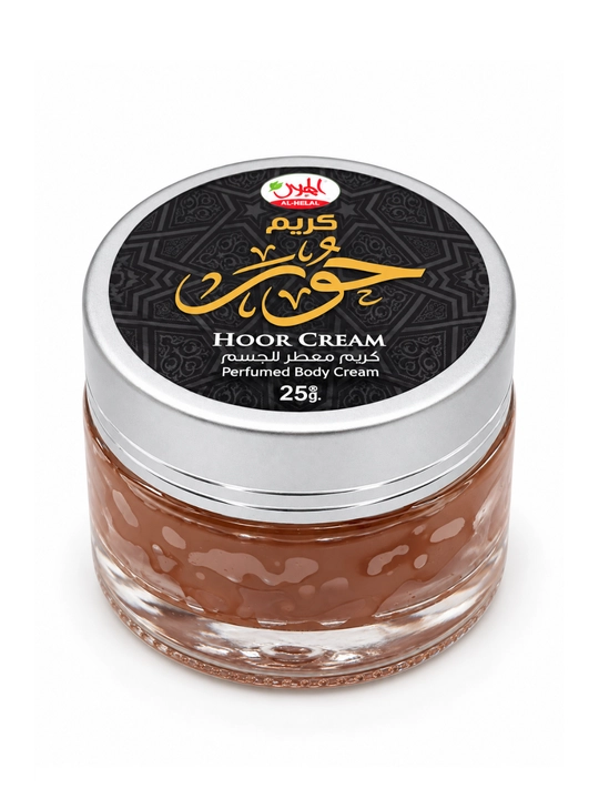 Al-Helal Hoor Cream — tana uchun parfyumlangan xushbo‘y krem, 25 g