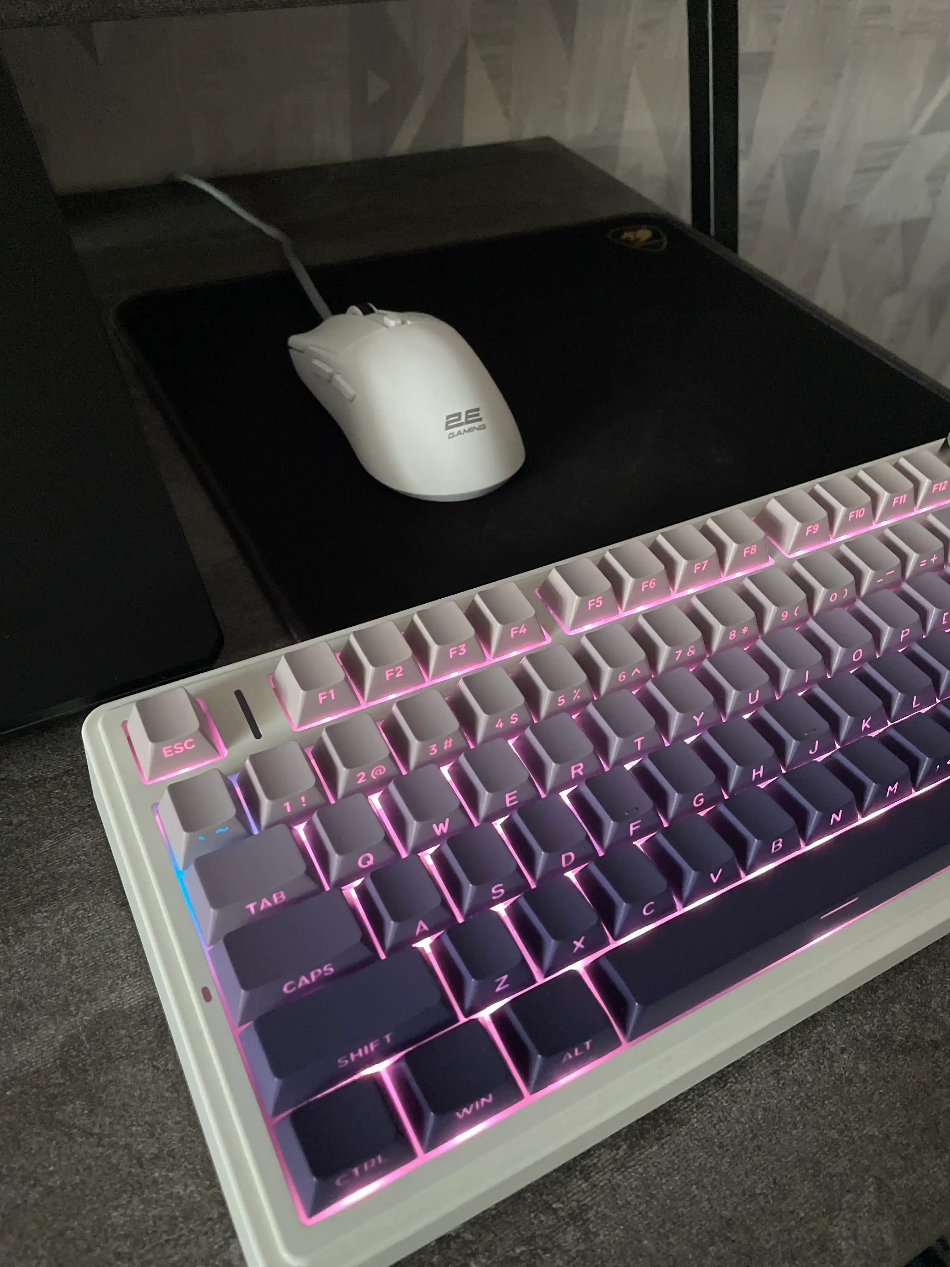 Игровая мышь 2E GAMING MG315, USB-A, до 12 400 DPI, 50 г, 4 цвета