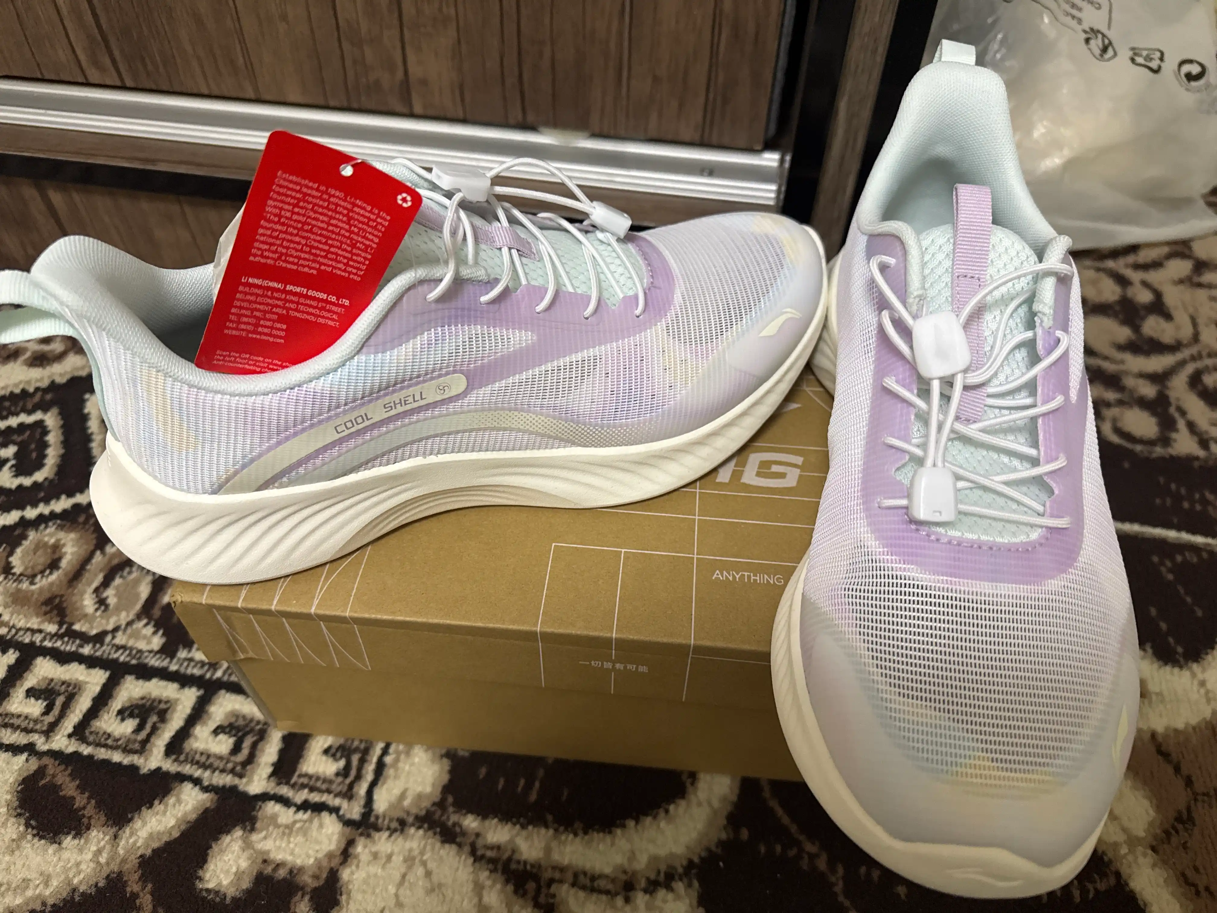 Li-Ning Dragonfly 4 YKFW002 bolalar yugurish krossovkalari