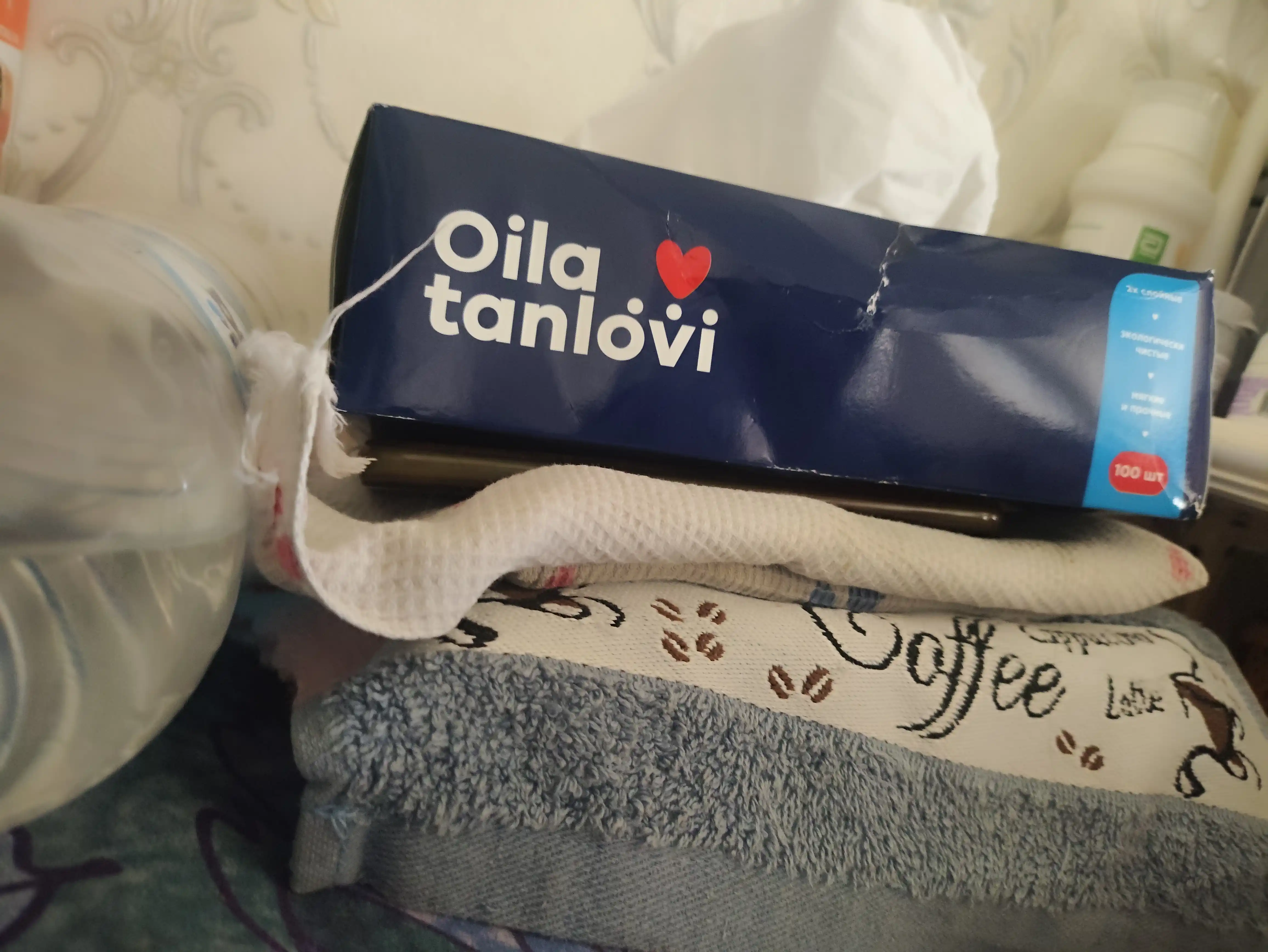 Qog'oz salfetkalar Oila tanlovi karton qutida, 100 dona