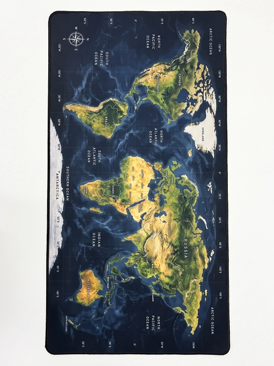 Большой игровой коврик для мыши и клавиатуры TEKNOLOG, 80x30 и 90x40 см