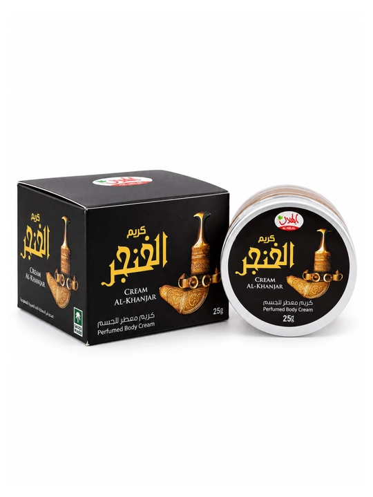 Al-Helal Al-Khanjar tana uchun parfyumlangan krem, sharqona ifor, 25 g