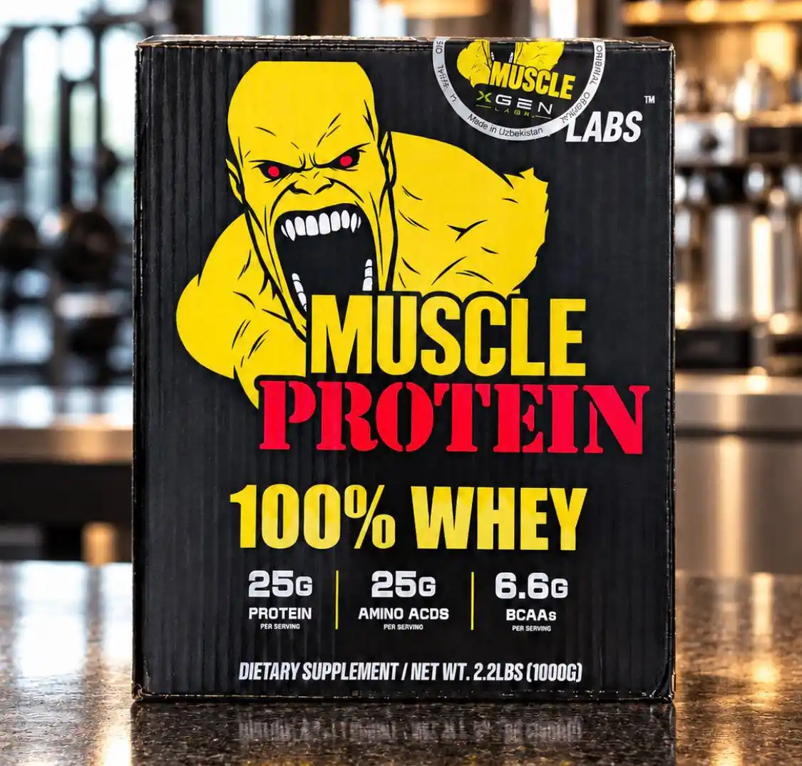 Протеин MUSCLE WHEY 100% PROTEIN, 1-3-7 kg